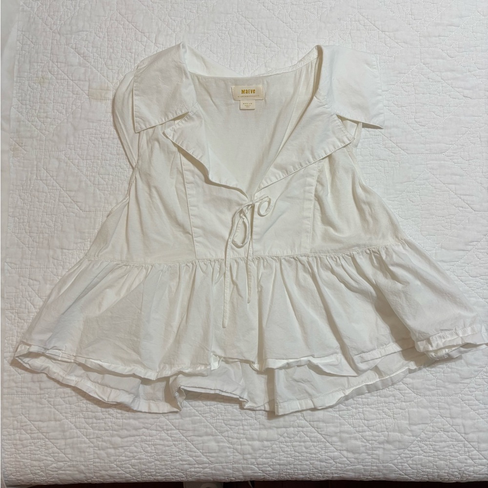 White Anthro Blouse